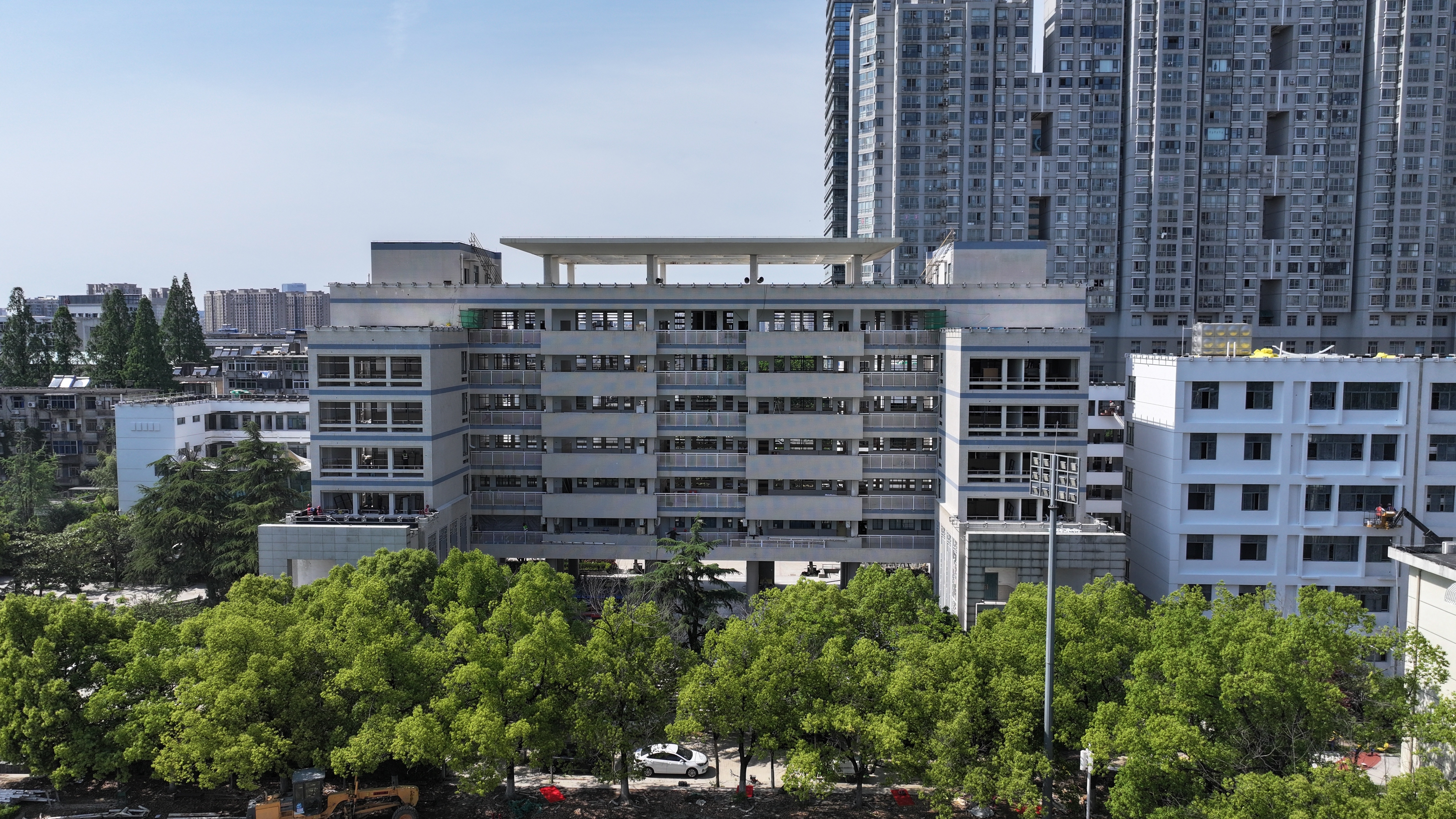 Bsports必一体育城区多个黉舍项目完工建立！合肥市重点教诲工程放慢“上新”(图1)